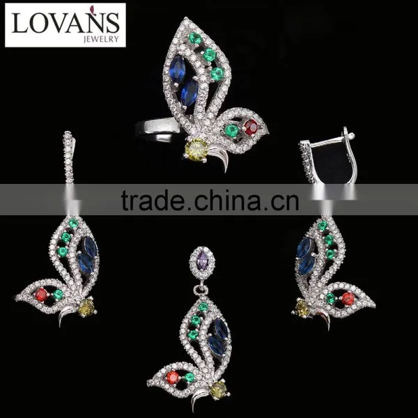 925 Silver Jewelry Set Wholesale Party Supplies Custom Jewelry TZ-0225 photo-4