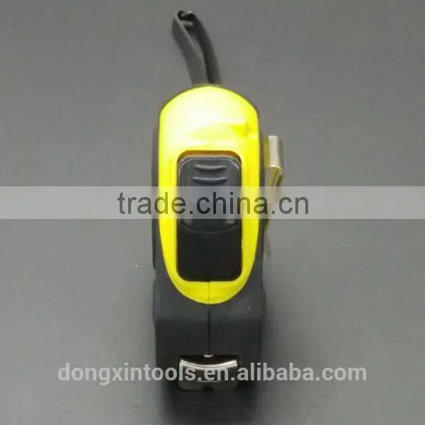 3m 5m 7.5m One Self Lock Rubber Injected Abs Case Steel Measuring Tape photo-3