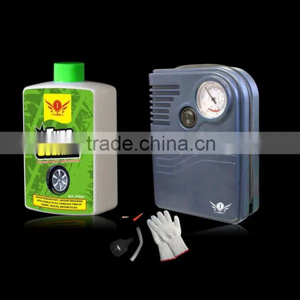AEROPAK Tyre Puncture Repair Kit, Liquid Tire Sealant With Compressor Inflator, Mergency Tire Pump photo-3