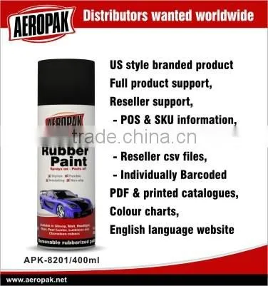 China Liquid AEROPAK Rubber Wheel Paint