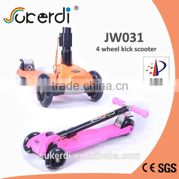 CE EN71 Approved Foldable Kids Kick Scooter Scooter for Indoor and Ourdoor