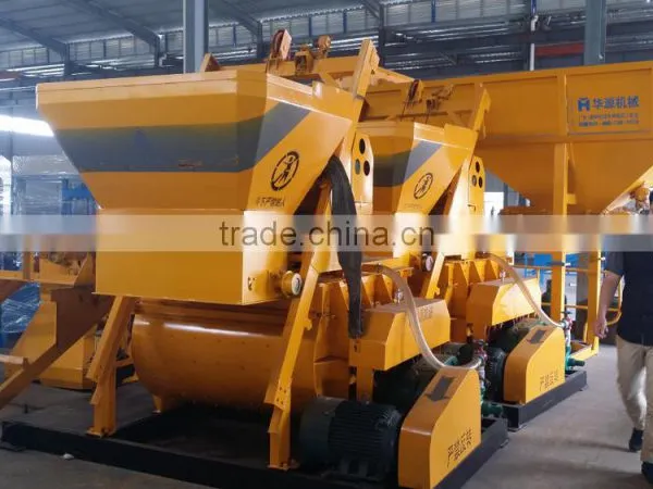 Manual Press Brick Block Machine HYM-JS500 Concrete Mixer photo-5