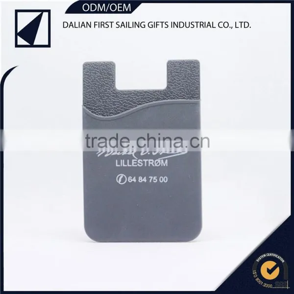 Useful Promotional Gift Lovely Color Silicon Card Holder for Mobile photo-6