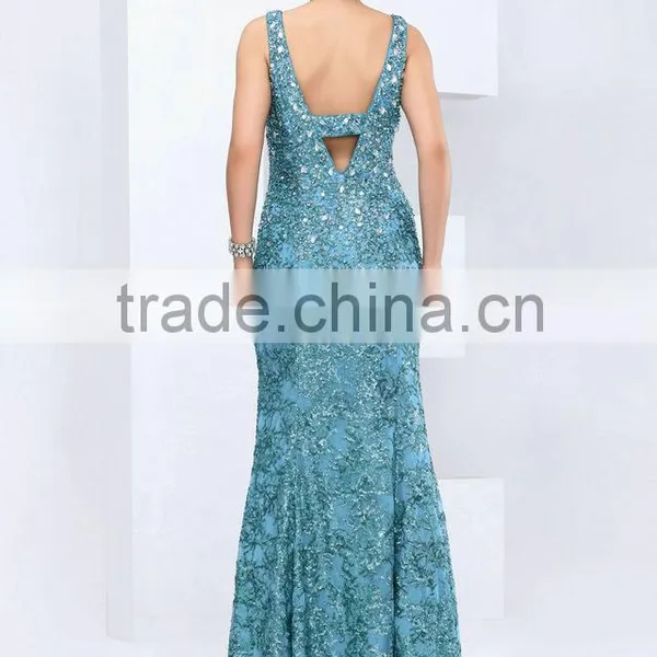 Sexy Sleeveless Deep V-neck Sequins Plus Size Rockabilly Dress photo-3