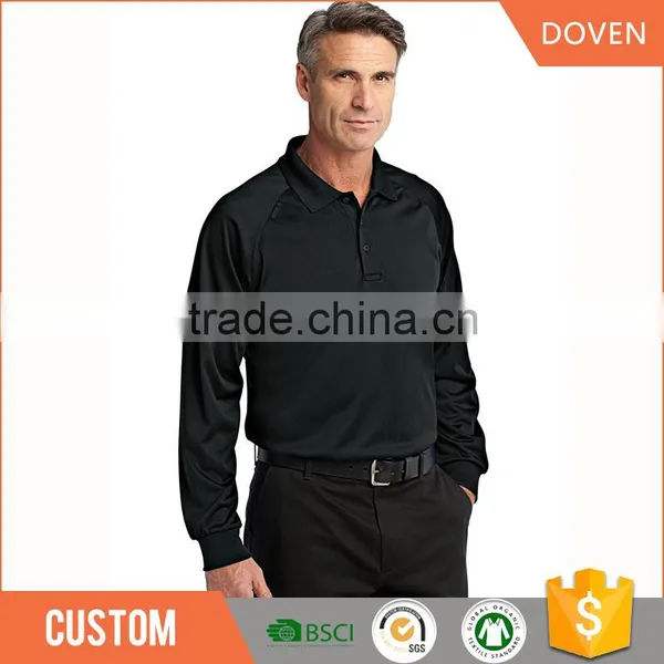 China Factory OEM Plain Formal Polo Shirts Polyester photo-4