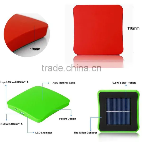 2016 New Solar Mobile Phone Charger,mobile Solar Charger,solar Mobile Charger 5000mah Battery Charger photo-4