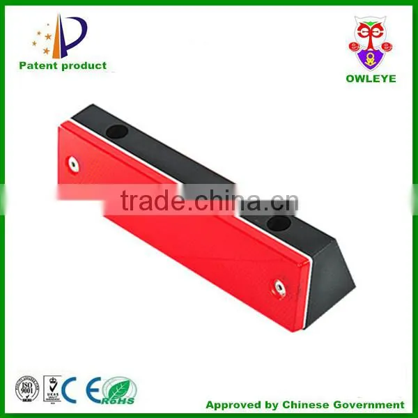 hi Vis Rectangle Guardrail and Delineator Post Reflectors photo-4