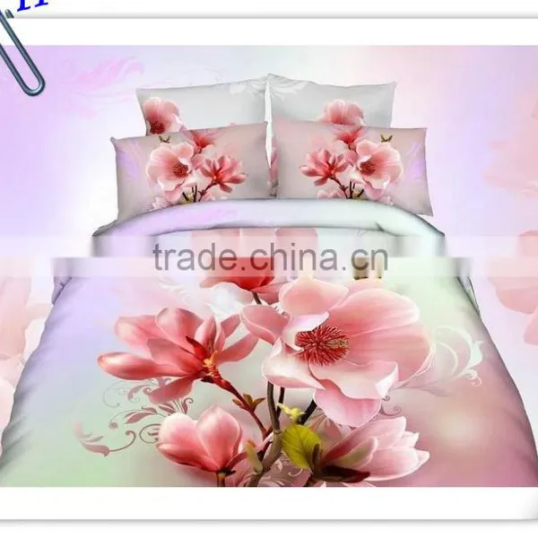 4 Pcs Home Textile Cotton Bedding Set Blanket Cover 3d Duvet Cover Set Bed Linen Set Made in China photo-6