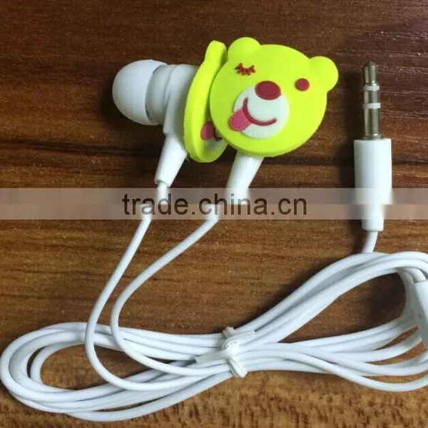 Silicone Earphone With Embossed Logo for Gift photo-3