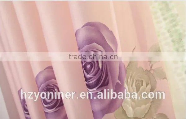 2015 Hot Sale Printed Designed No. 09 Window Curtains, Made- up Black Out Fabric in Home or Hotel photo-4