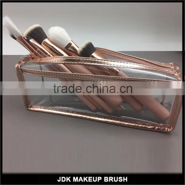 9 Pieces Makeup Brush Pink Makeup Brush Set High Quality Cosmetic Brush Set photo-4