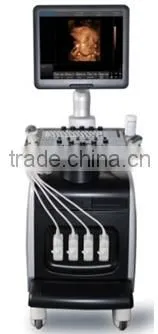 CE Approved Trolley 3D/4D Color Doppler Ultrasound System I8 for Vascular With Convex Linear Probe photo-2