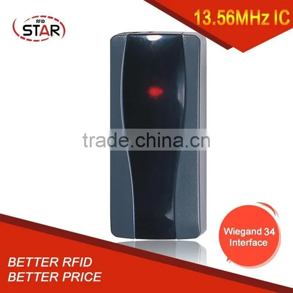 Smart RFID High Frequency Wireless Wiegand MF IC Card Reader photo-3