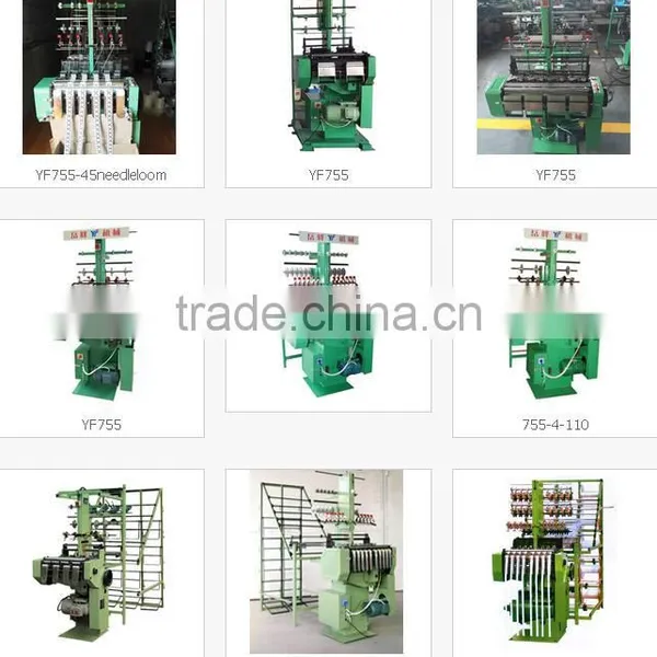 High Speed Automatic Shuttleless Needle Loom for Tape/strap/band/ribbon Webbing