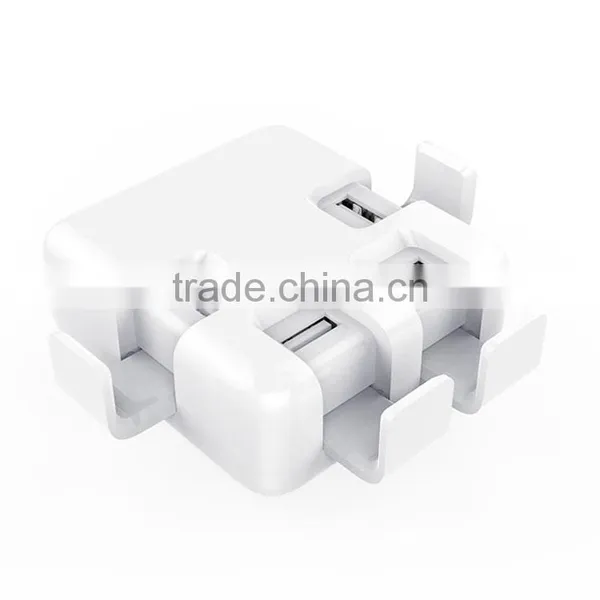 Shenzhen 5v 4 Ports USB Plugs Mini Cell Phone Charger photo-3