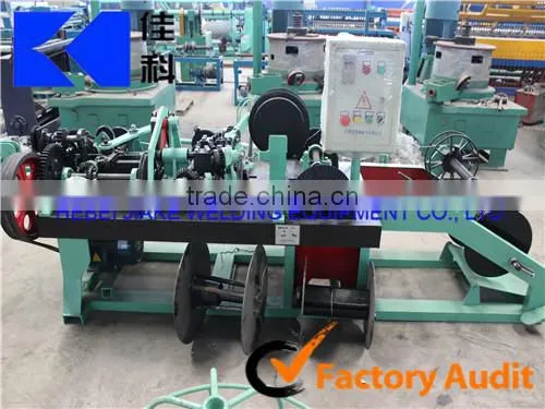 CS-C Type Straight and Reverse Barbed Wire Making Machines JIAKE Factory photo-6
