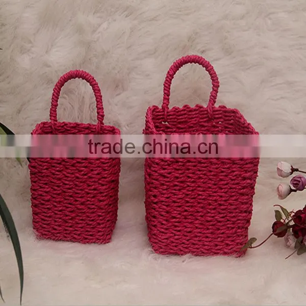 Newest & Cheapest Handcraft China Wholesale Mini Decorative Gift Baskets photo-4