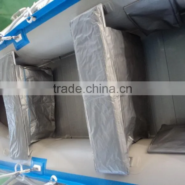 15.46ft 4.7m Aluminum Floor Inflatable Fishing Boat photo-2
