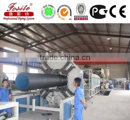 300mm-2200mm HDPE Corrugated Plastic Drainage Pipes photo-5