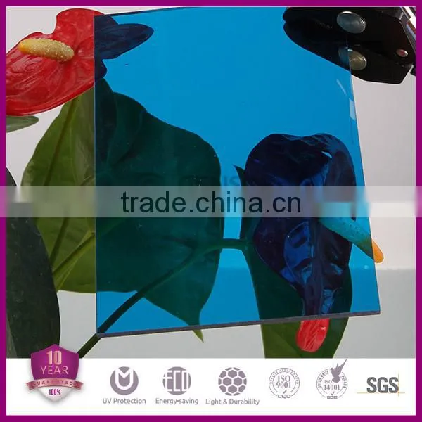 Haining 10-year Warranty UV Resistant Layer 5/6/8/10/12mm Solid Polycarbonate Sound Barrier Sheets photo-2