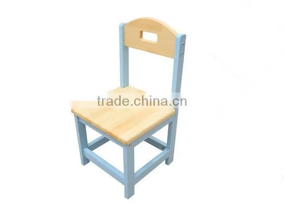 Wholesale Solid Wood Children Study Chairs Kids Chair With Wooden Frame photo-2