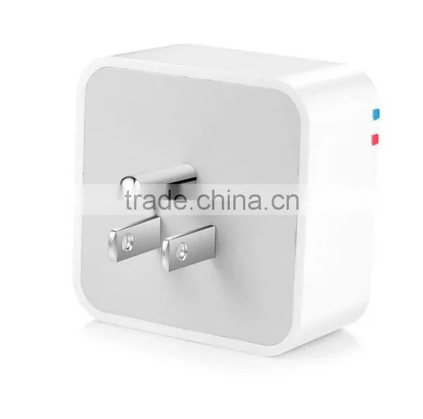 Portable Mini Power Bluetooth Wifi Wireless Wall Light American Standard Smart Plug Socket photo-2