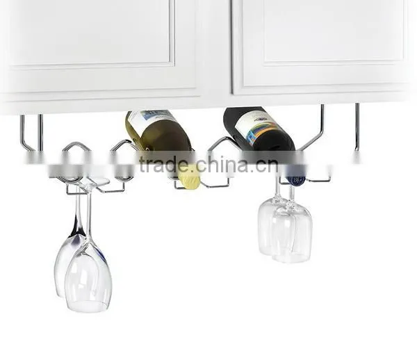 Inno-crea Household Durable Under Cabinet Wine Glass Holder Wine Storage Holder photo-2