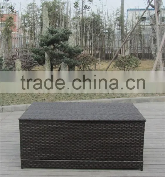 KD Aluminum Outdoor Furniture Rattan Storage Boxs With Air photo-3