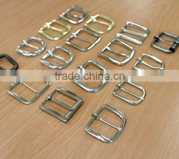 Steel Wire Form High Quality End Bar Buckle With Prong Black Color, Nickel Plate, Brass Plate photo-4