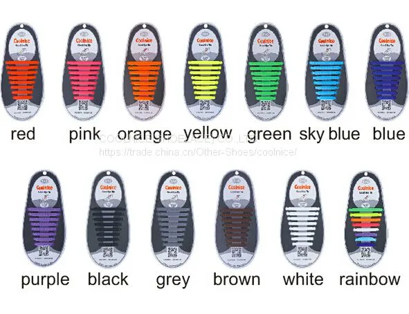 Shoes Lace 2017 Coolnice Silicon Shoelace Elastic no Tie Shoelaces photo-4