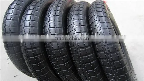 Wheelbarrow Tyre and Tube / Rubber Wheel 3.50-4 for Russia photo-4