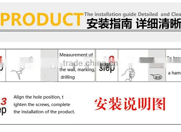 Bath Hardware Factory Supply Stainless Steel Double Bar Towel Rack photo-6