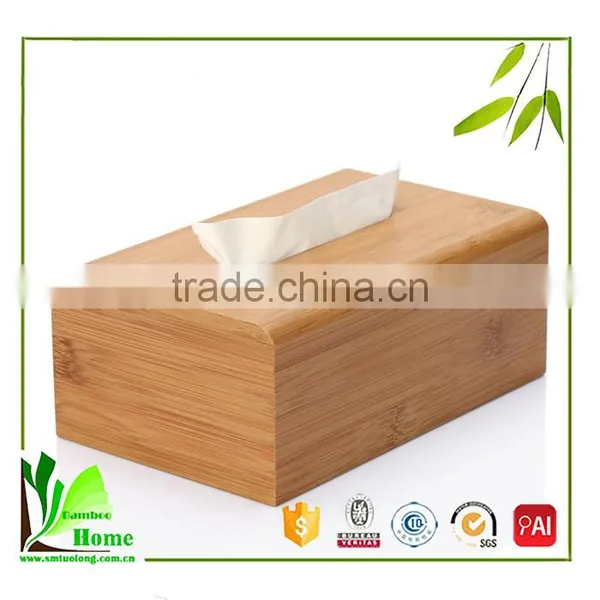 Good Reputation Bamboo Luxury Tissue Box Cover photo-3