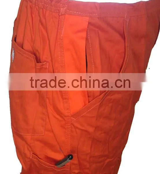 Customized Reflective Tape Safety Overall Workwear Coverall photo-3