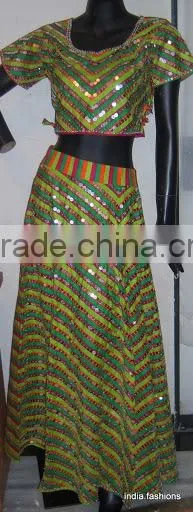 Designer Hand Beaded Lehenga Choli photo-2