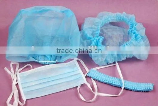disposible medical non-woven work caps