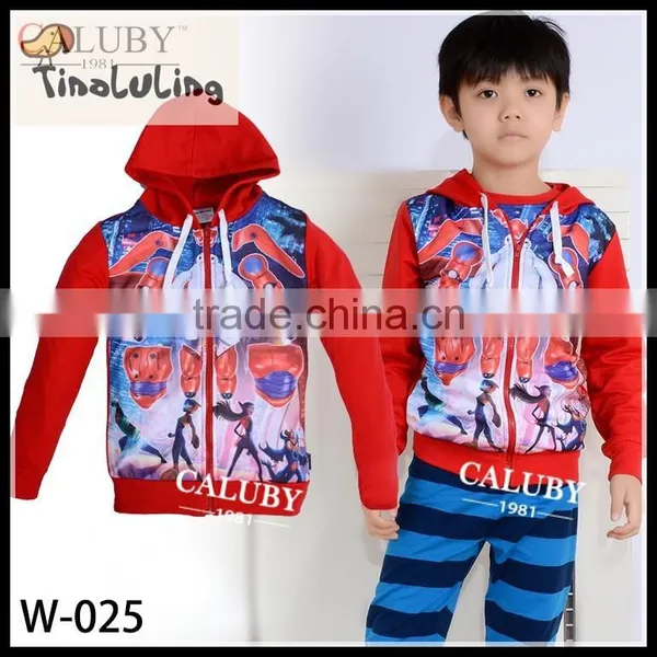 Boys Clothing China Wholesale,boy Fashion Hoodies for Spring, Big Hero 6 Baymax Robot Mascot Costume photo-6