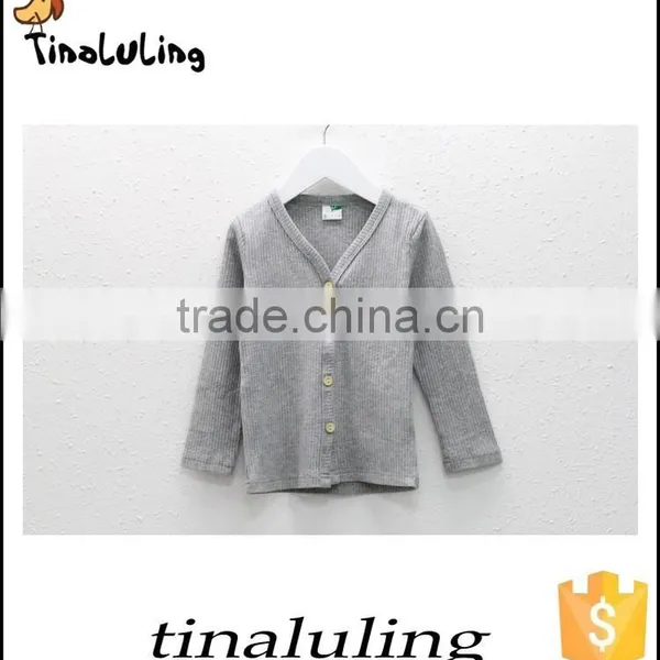 Wool Sweater Design for Boys Kids Button Cardigans photo-4