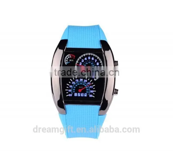Stock Wholesale 2015 LED Digital Watches Men's Aviation Sector Dashboard Watches Watches Fashion for Men Women Watch photo-2