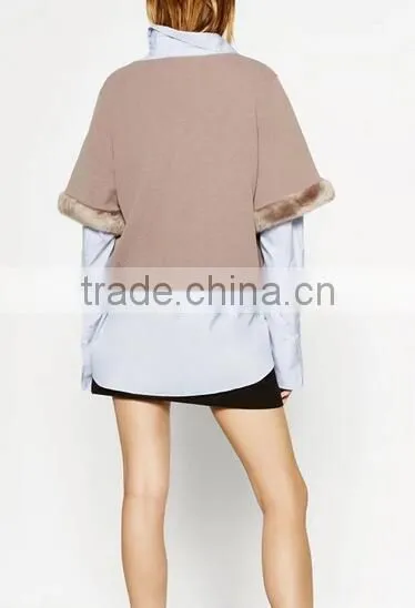 Runwaylover EY2379B New Style 2017 Ladies Elegant Pure Color Pullover Hoodie photo-2