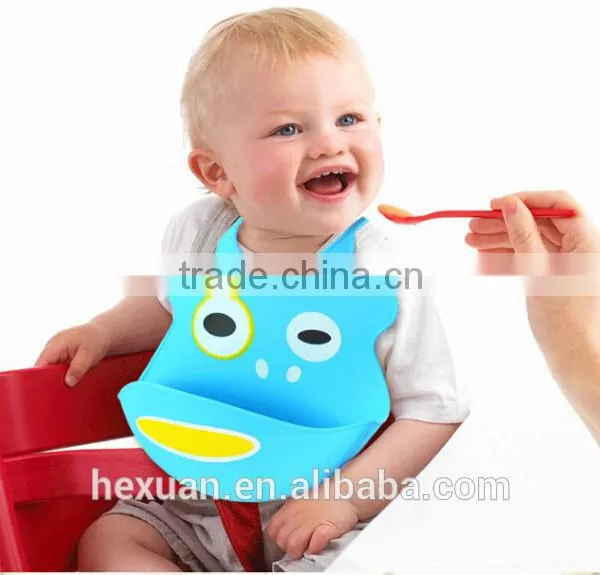 Eco-Friendly Cheap Custom Adult Blank Triangle Crochet Silicon Baby Bib photo-4