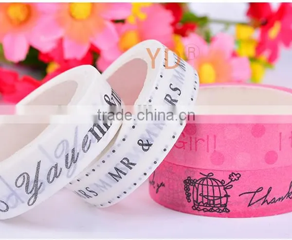 1.5cm*10m Pattern Washi Tape for Scrapbooking Supplies photo-5