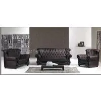 Lizz Modern Real Leather Sofa