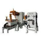 Sheet Metal Straightener Uncoiler Feeder With 0.5Mpa Pneumatic Pressure