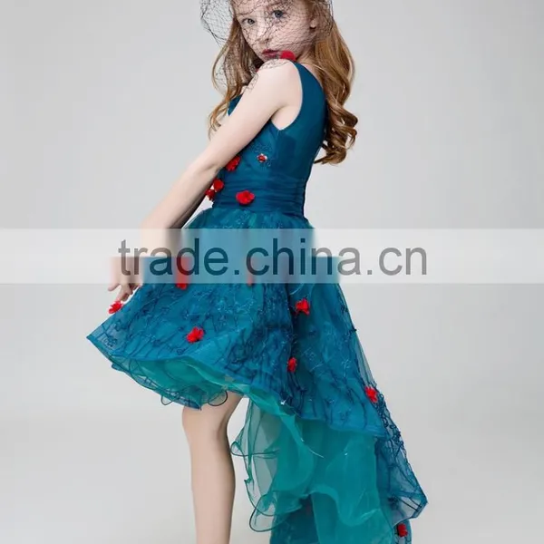 Children's Princess Dress Girls ' Mermaid Tails Gown Dress photo-3