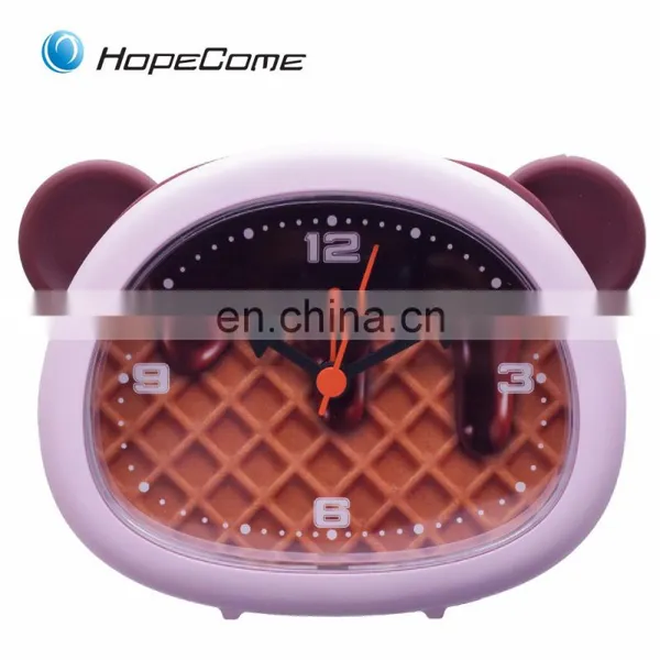 Imported From China Best Sell Custom Silicone Desktop Clock photo-2