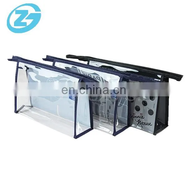 Plastic Waterproof Cosmetic Organizer Bag With Zipper photo-2