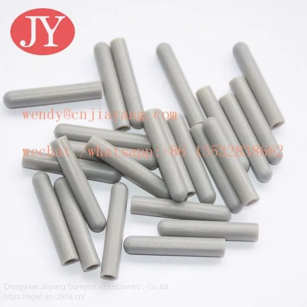 Jiayang Golden Drawsting ABS Shoelace Tip Plastic Shoelace Aglet Round photo-4