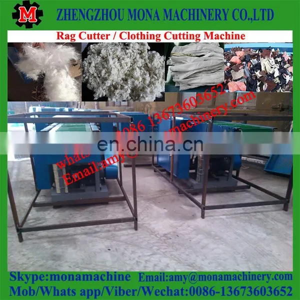 Best Seller Large Productivity Reasonable Price Waste Clothes Chopping and Shredding Machine for Sale photo-6