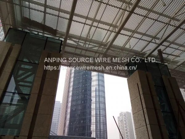 Aluminum Suspended Ceiling Expanded Metal Mesh
